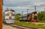 CBQ E5A Locomotive Nebraska Zephyr & Leviathan Steam Locomotive